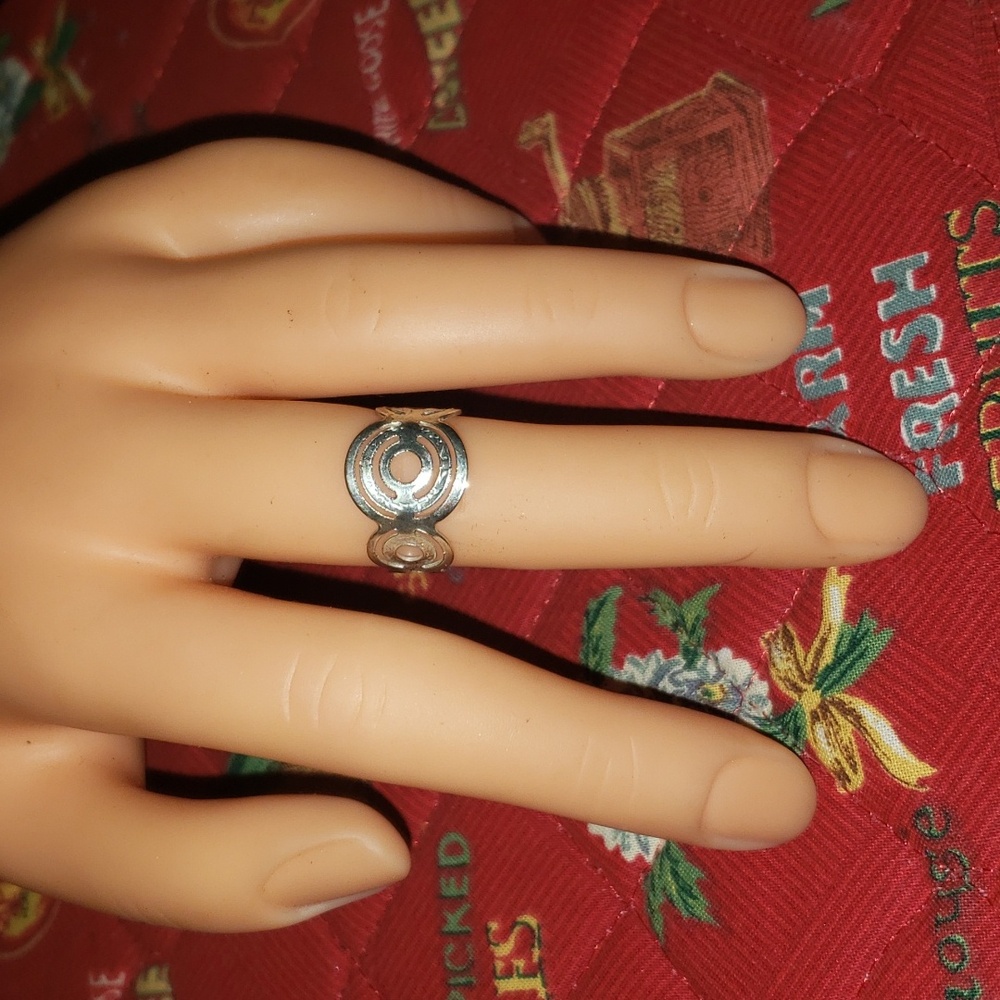 Silver Circle Ring